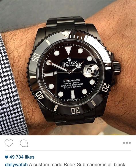 all black rolex watch|Rolex submariner official site.